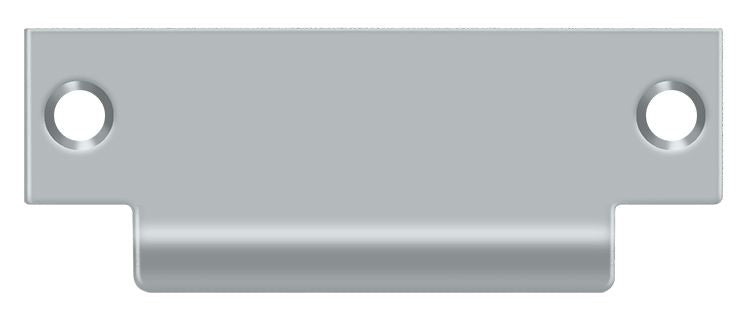 Deltana - T- Strike; 4 7/8" x 1-1/4"; Without Hole - Satin Chrome