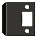 Deltana - Extended Lip Strike Plate; 2-1/4" Overall - Oil Rubbed Bronze
