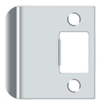 Deltana - Extended Lip Strike Plate; 2-1/4" Overall - Bright Chrome