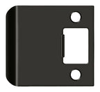 Deltana - Extended Lip Strike Plate; 2-1/2" Overall - Oil Rubbed Bronze