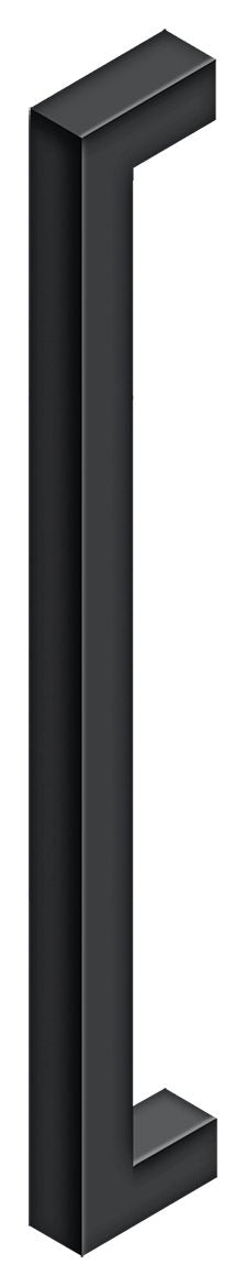 Deltana SSP1810U19 18" Single Side Contemporary Pull Black Finish