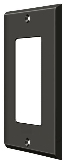 Deltana - Switch Plate; Single Rocker - Oil Rubbed Bronze