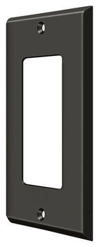 Deltana - Switch Plate; Single Rocker - Oil Rubbed Bronze
