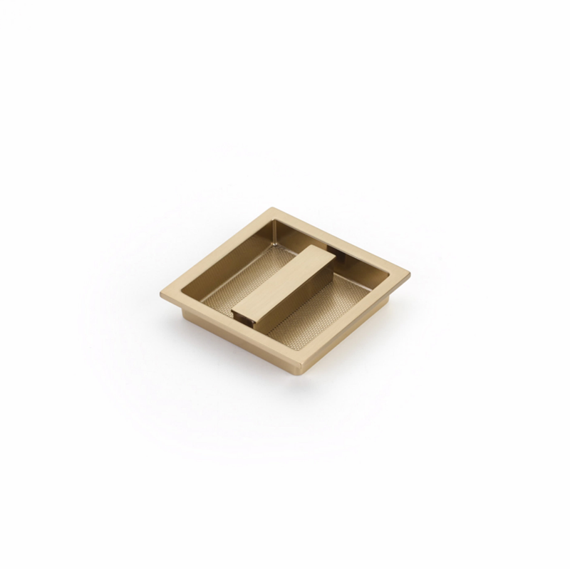 Schaub 1207 -  3-7/8" x 3-7/8" Modo Centered Recessed Pull