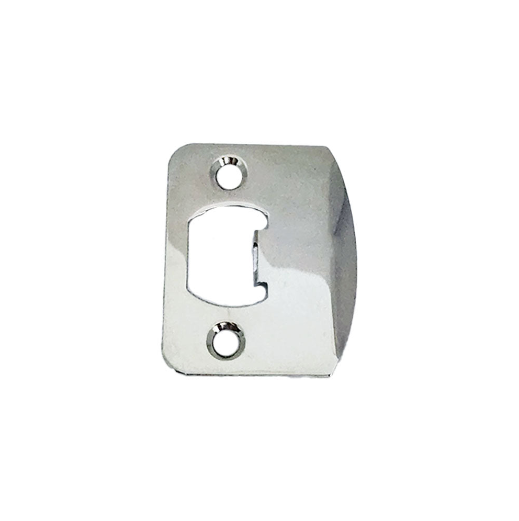Emtek 86085US 1/4" Radius Corner Full Lip Strike for Passage, Privacy or Key-In Sets