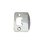 Emtek 86085US 1/4" Radius Corner Full Lip Strike for Passage, Privacy or Key-In Sets