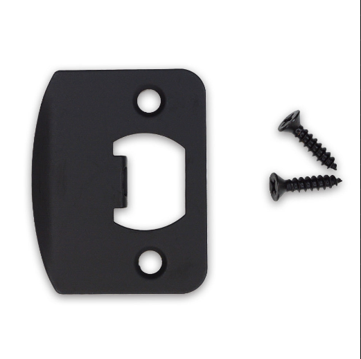 Emtek 86085US 1/4" Radius Corner Full Lip Strike for Passage, Privacy or Key-In Sets