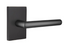 Emtek 5212STUUS Stuttgart Lever 2-3/8" Backset Privacy with Modern Rectangular Rose for 1-1/4" to 2" Door