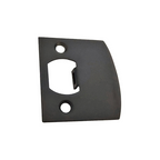 Emtek 86086US Square Corner Extended Lip Strike for Passage, Privacy or Key-In Sets