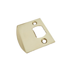Emtek 86086US Square Corner Extended Lip Strike for Passage, Privacy or Key-In Sets