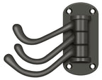 Deltana - Triple Swivel Hook; Heavy Duty; 4" Projection - Oil Rubbed Bronze