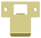 Deltana - Extended T-Strike (2-3/4" x 2-1/2" ) - Bright Brass