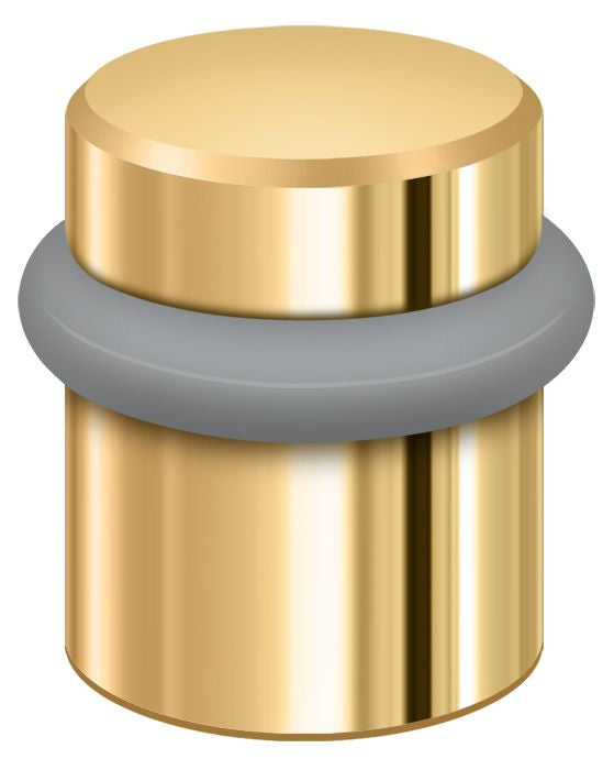 Deltana - Round Universal Floor Bumper 1-1/2" - Lifetime Brass