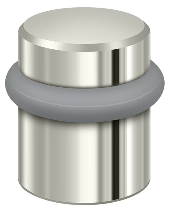 Deltana - Round Universal Floor Bumper 1-1/2" - Bright Nickel