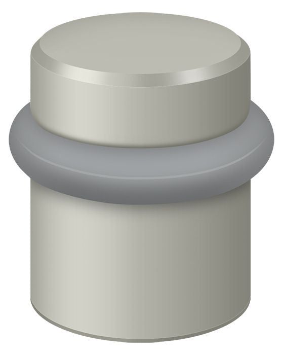 Deltana - Round Universal Floor Bumper 1-1/2" - Satin Nickel