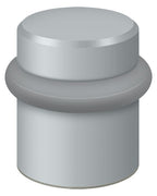 Deltana - Round Universal Floor Bumper 1-1/2" - Satin Chrome