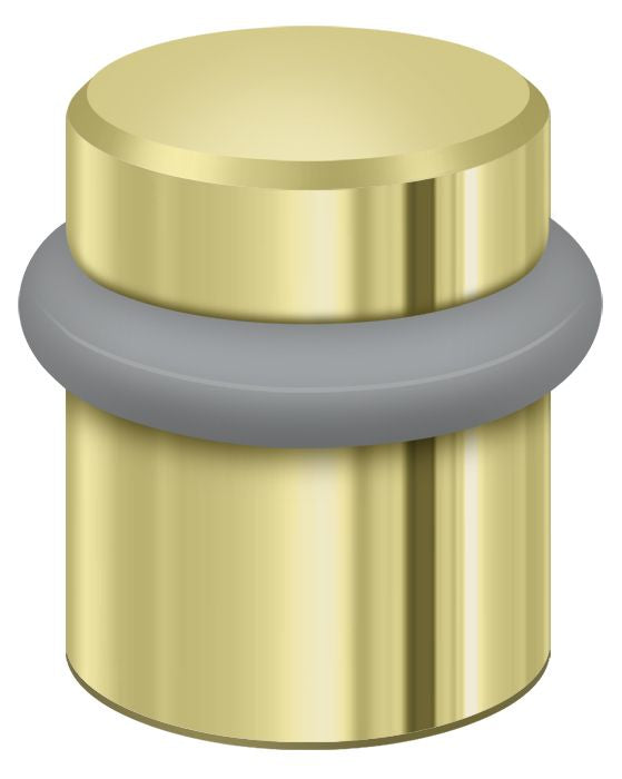 Deltana - Round Universal Floor Bumper 1-1/2" - Bright Brass