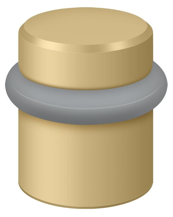 Deltana - Round Universal Floor Bumper 1-1/2" - Brushed Brass
