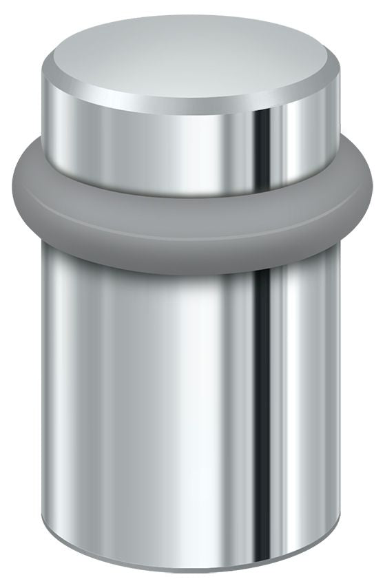 Deltana - Round Universal Floor Bumper 2" - Bright Chrome