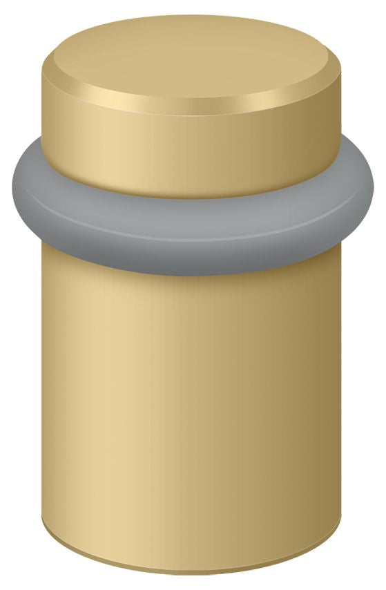 Deltana - Round Universal Floor Bumper 2" - Satin Brass