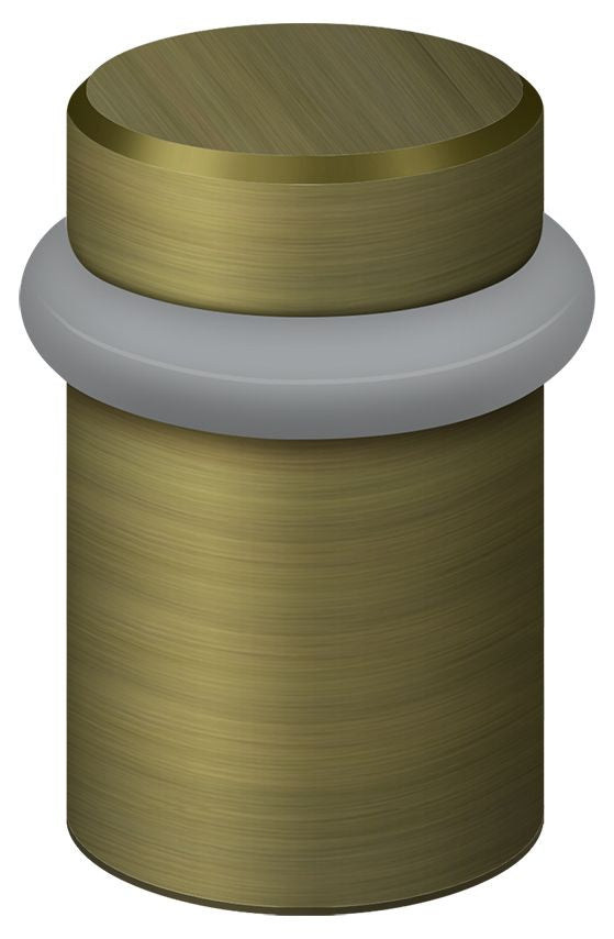 Deltana - Round Universal Floor Bumper 2" - Antique Brass