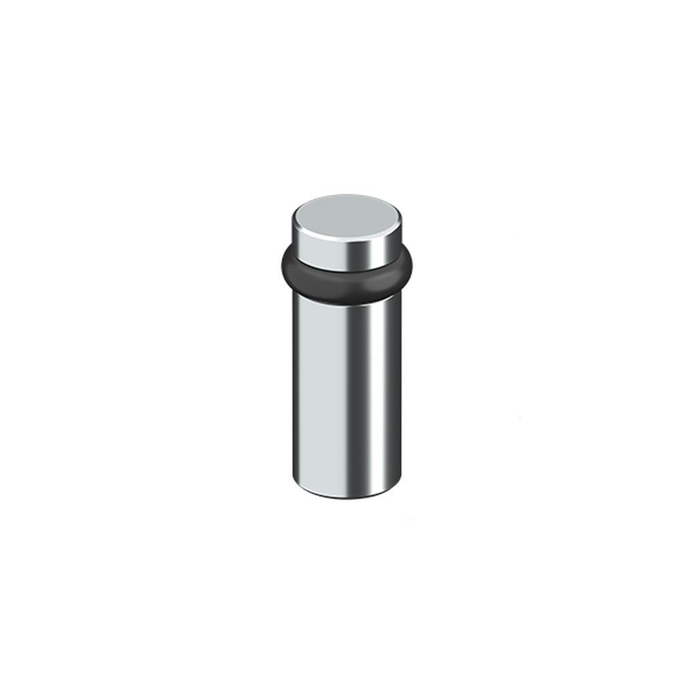 Deltana - Round Universal Floor Bumper 3" - Bright Chrome