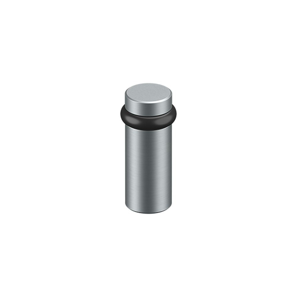 Deltana - Round Universal Floor Bumper 3" - Satin Chrome