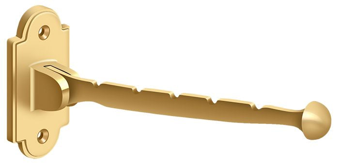 Deltana - Valet Hook; 7" Projection - Lifetime Brass