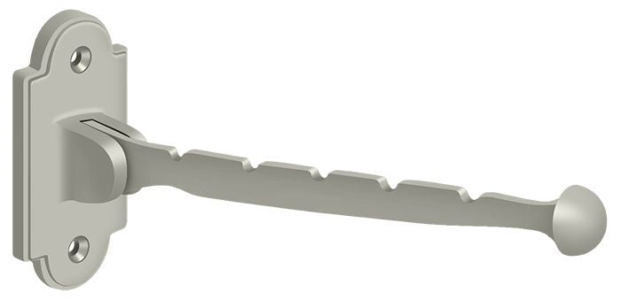 Deltana - Valet Hook; 7" Projection - Satin Nickel