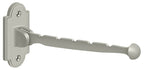 Deltana - Valet Hook; 7" Projection - Satin Nickel