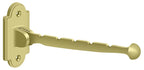Deltana - Valet Hook; 7" Projection - Bright Brass
