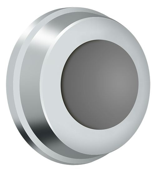 Deltana - Flush Bumper 1" Diameter - Bright Chrome