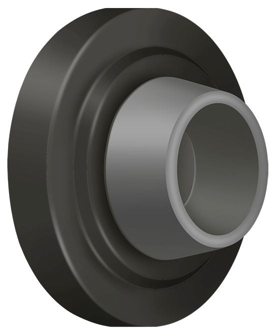 Deltana - Concave Flush Bumper 2-3/8" Diameter - Oil Rubbed Bronze