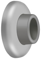 Deltana - Wall Mount Concave Flush Bumper; 2-1/2" Diameter - Satin Stainless Steel