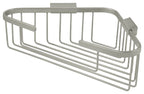 Deltana - Wire Basket; 13" Corner Basket - Satin Nickel