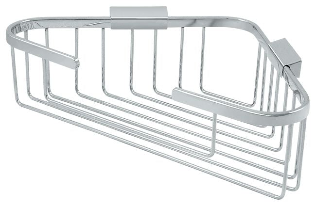Deltana - Wire Basket; 13" Corner Basket - Bright Chrome