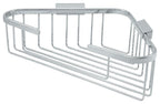 Deltana - Wire Basket; 13" Corner Basket - Bright Chrome