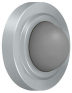 Deltana - Convex Flush Bumper 2-3/8" Diameter - Satin Chrome