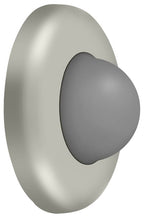 Deltana - Wall Mount Convex Flush Bumper; 2-1/2" Diameter - Satin Nickel