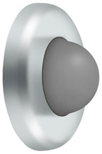 Deltana - Wall Mount Convex Flush Bumper; 2-1/2" Diameter - Bright Chrome