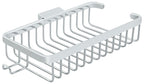 Deltana - Wire Basket; 10" Rect with Hook - Bright Chrome