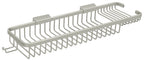 Deltana - Wire Basket; 17-1/2" Rect/Com with Hook - Satin Nickel