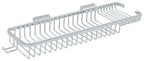 Deltana - Wire Basket; 17-1/2" Rect/Com with Hook - Bright Chrome