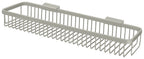 Deltana - Wire Basket; 18" Rectangular - Satin Nickel