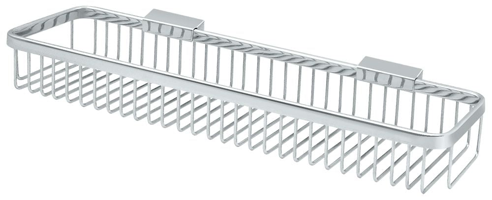 Deltana - Wire Basket; 18" Rectangular - Bright Chrome