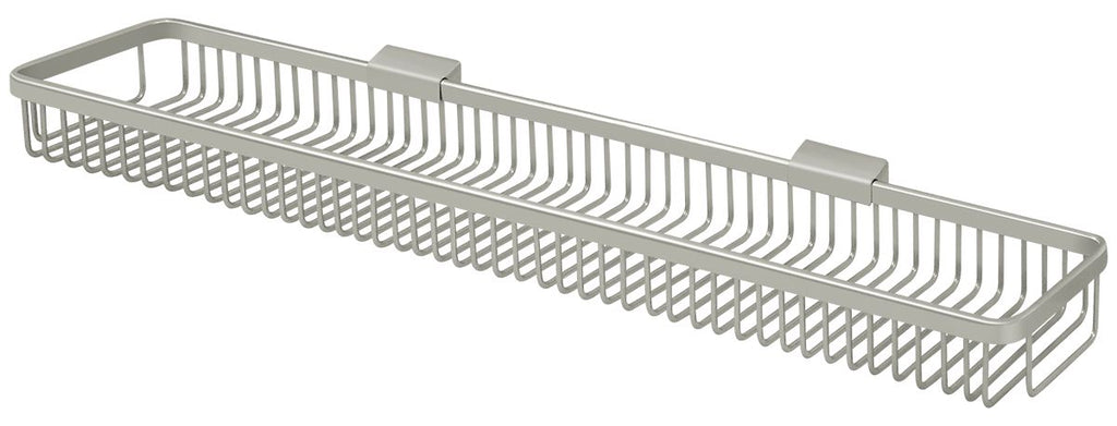 Deltana - Wire Basket; 28 1/2" X 5" Rectangular - Satin Nickel