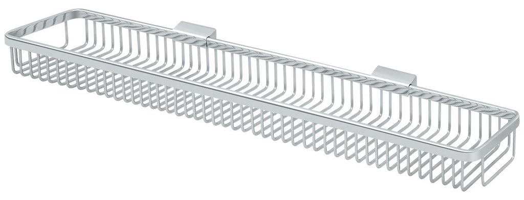 Deltana - Wire Basket; 28 1/2" X 5" Rectangular - Bright Chrome
