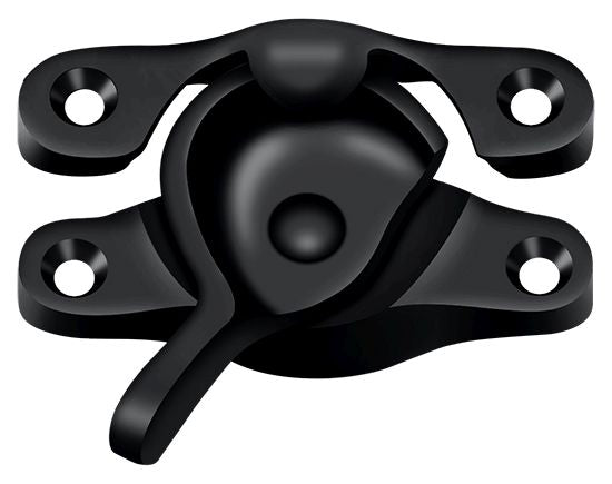 Deltana - Window Sash Lock; 15/16" x 2-5/8" - Black