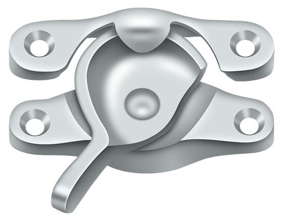 Deltana - Window Sash Lock; 15/16" x 2-5/8" - Bright Chrome
