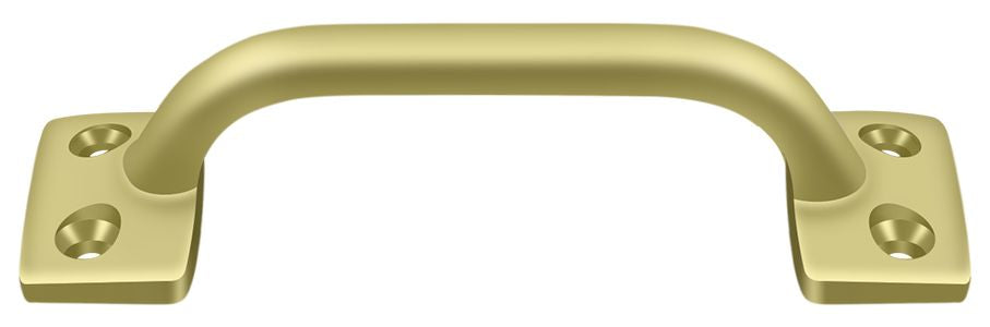 Deltana - Pull; 4" - Bright Brass